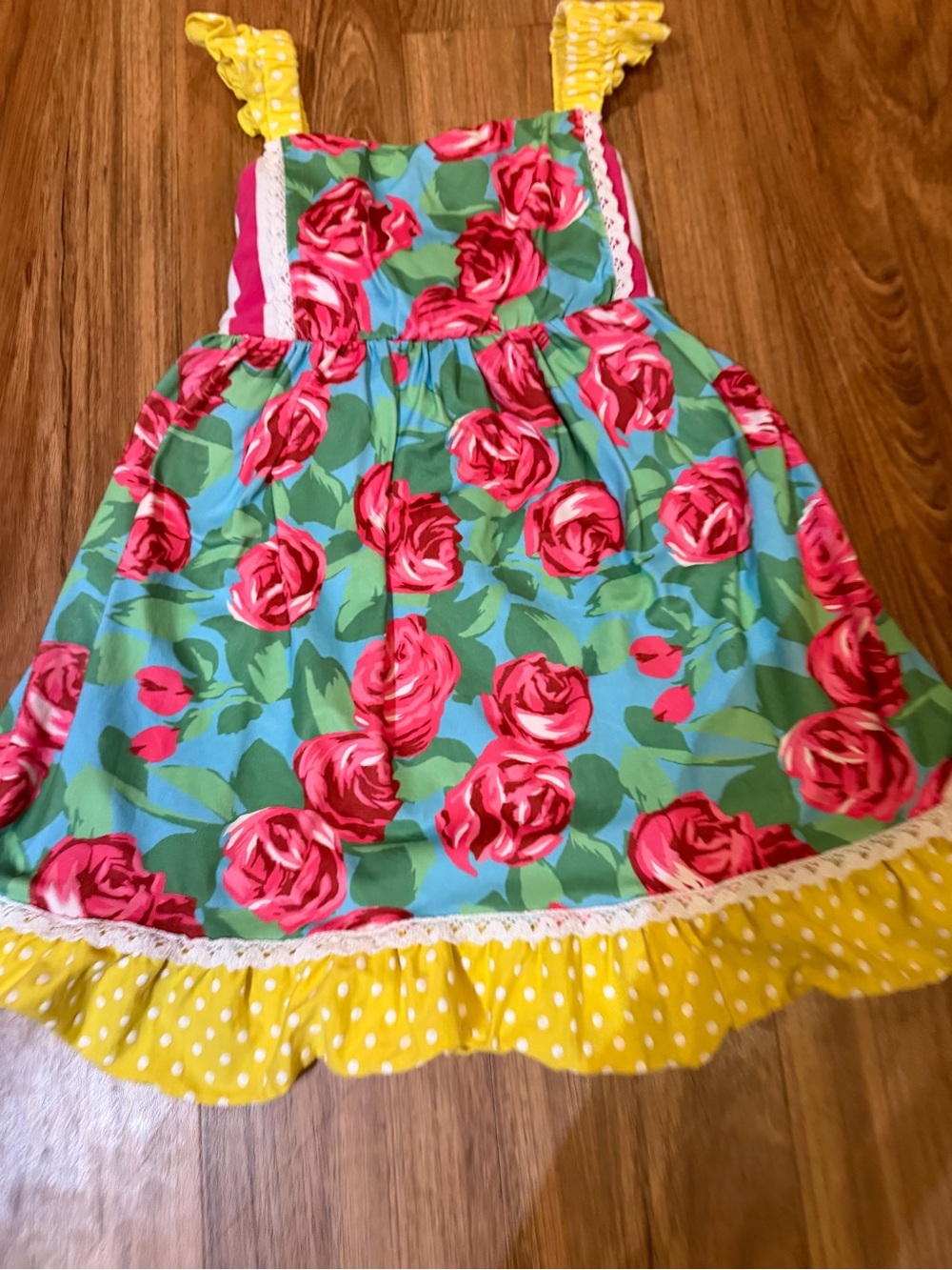 Boutique Girls Floral Twirl Dress Sundress Floral Matilda Jane Inspired